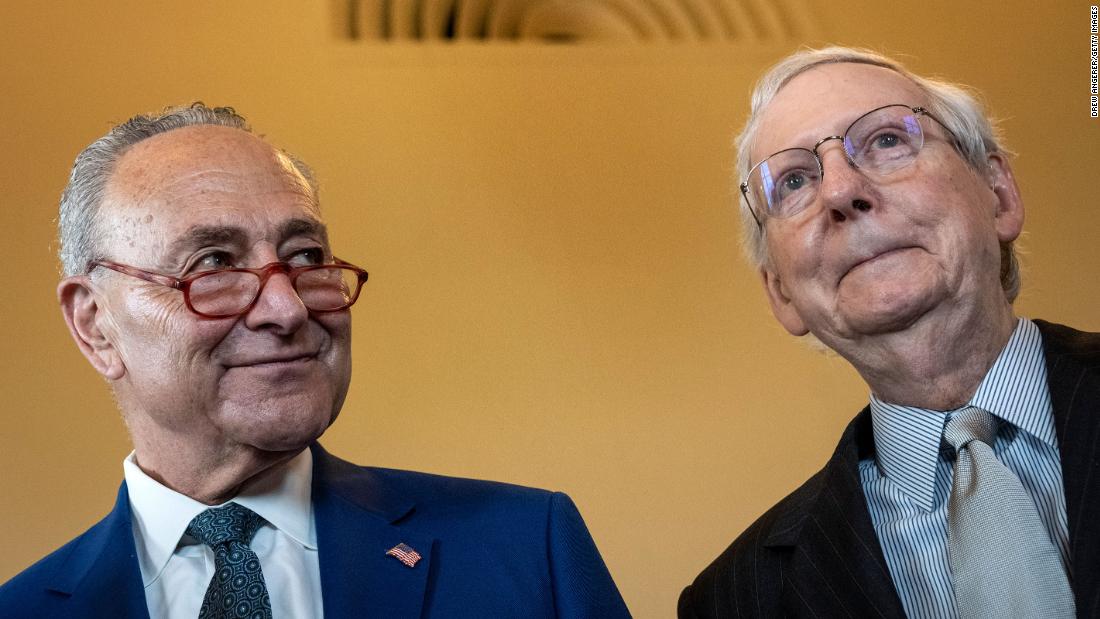 Schumer in talks with McConnell as shutdown fears grow: 'We may now have to go first'