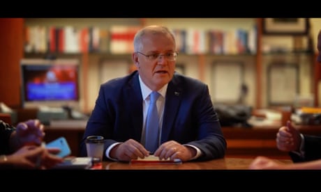 Scott Morrison takes credit for saving 40,000 lives from Covid in social media pitch for re-election