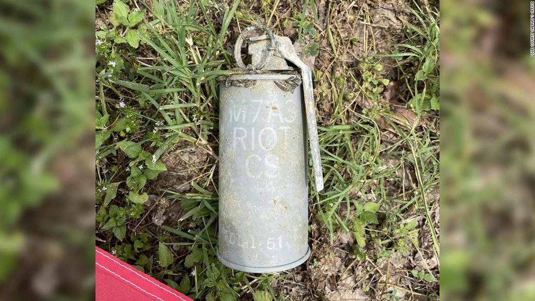 Scuba diver finds live tear gas grenade while exploring Oklahoma lake