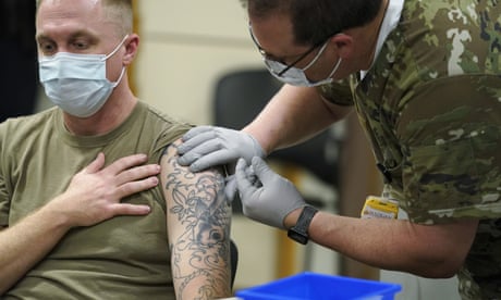 Senate passes $858bn defense bill that rescinds army Covid vaccine mandate