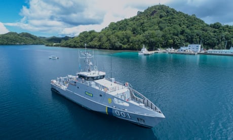 Serious defects discovered in patrol boats Australia supplied to Pacific Islands