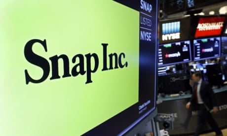 Snapchat developer’s profit warning sends social media stocks tumbling