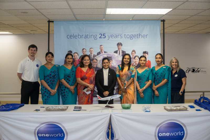 SriLankan Airlines Hosts oneworld 25th Anniversary Roadshow at BIA