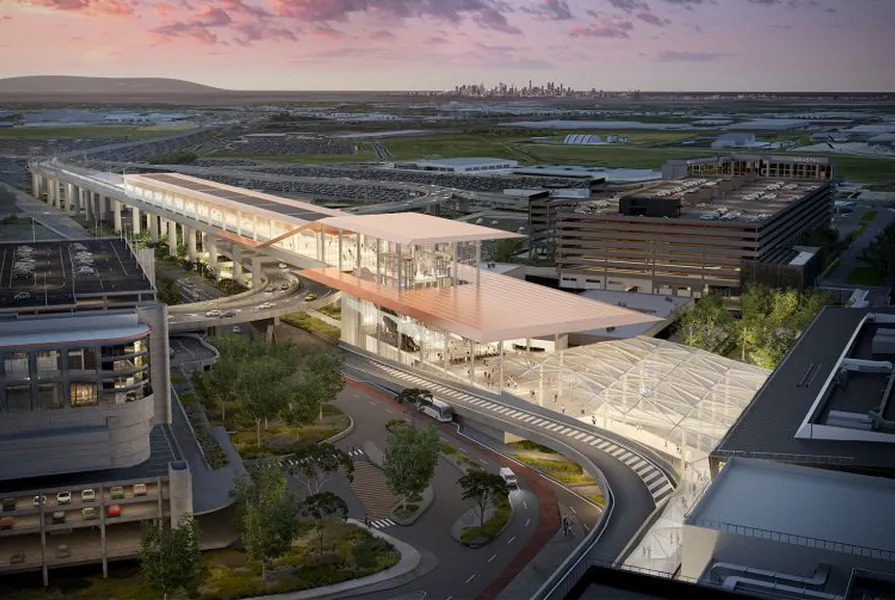 Stalemate ends: Melbourne Airport concedes development of above-ground rail station