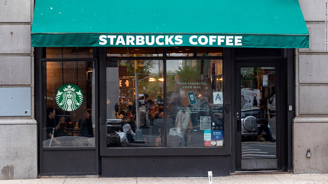 Starbucks workers at 150 stores go on strike over Pride decorations