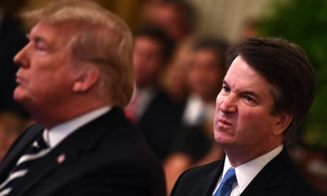 Supreme court justices felt tricked by Trump at Kavanaugh swearing-in - book