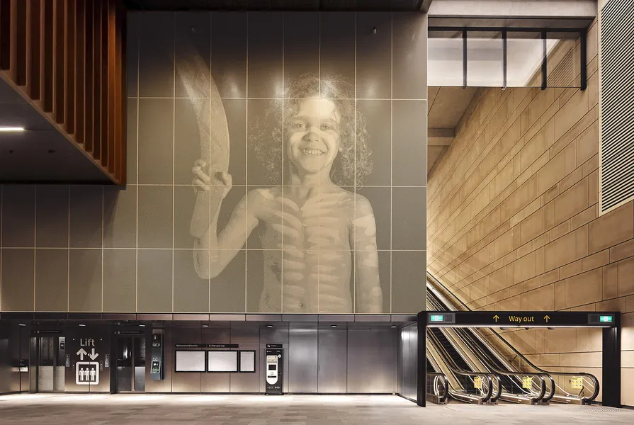 Sydney Metro Waterloo Station opens with a design that connects to place