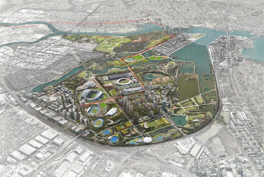 Sydney Olympic Park draft masterplan 2050 unveiled