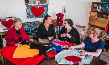 Symbols of love mask lingering anxiety of flood-hit residents in Lismore