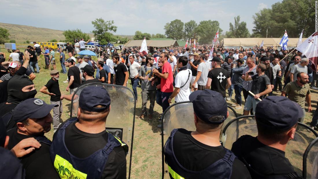 Tbilisi Pride festival canceled after violent anti-LGBTQ protests