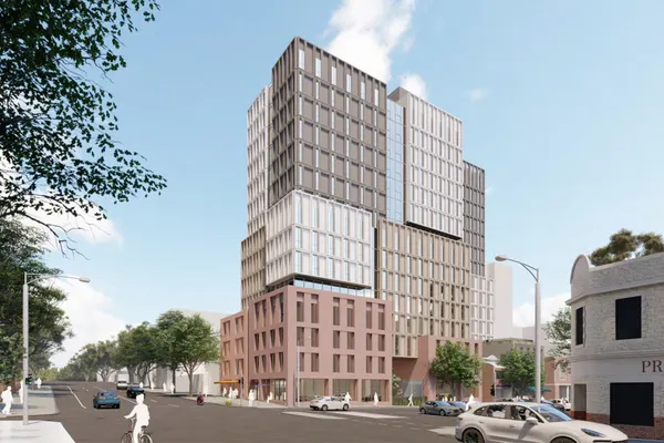 The City of Melbourne's Future Melbourne Committee has unanimously voted in favour of a proposed student accommodation tower designed by Jackson Clements Burrows.