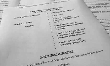 The revised indictment against Donald Trump is the last thing he needs right now | Lloyd Green