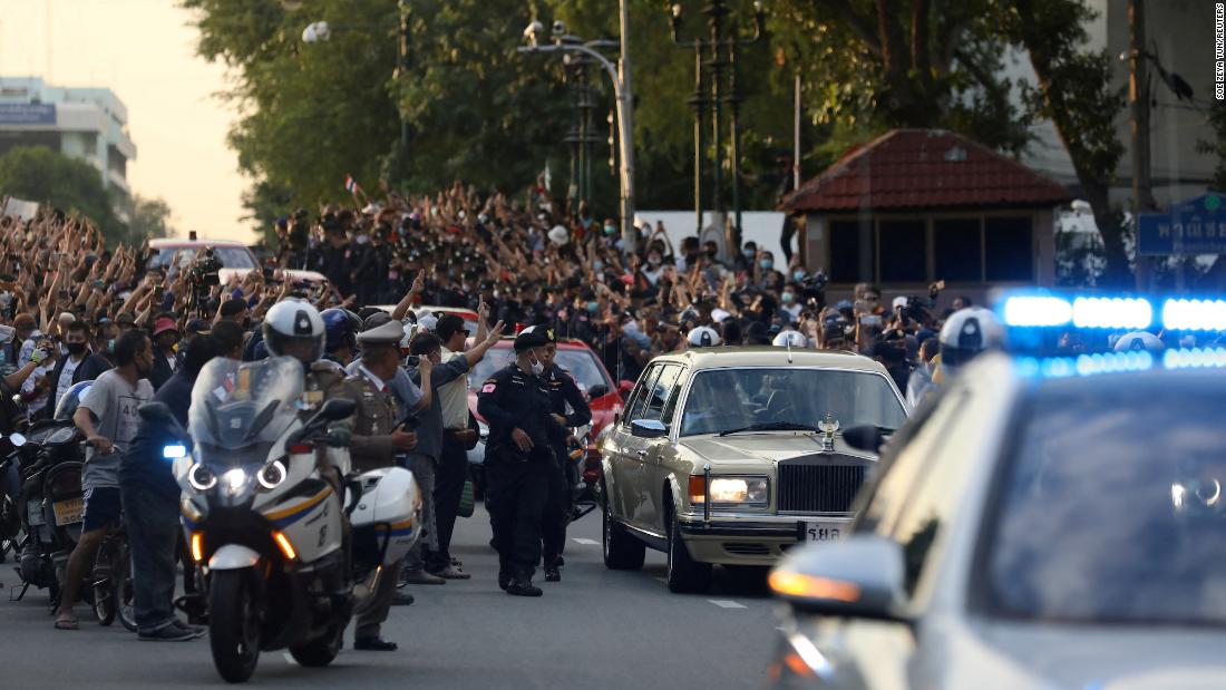 They faced life in prison for blocking the Queen's motorcade. But these Thai protesters just got acquitted