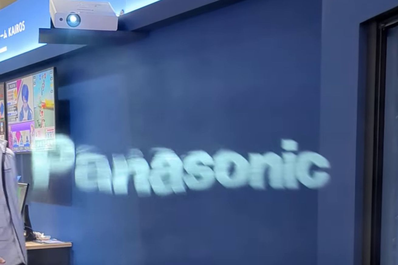 This Panasonic product is literally vaporware — it sprays displays into the air