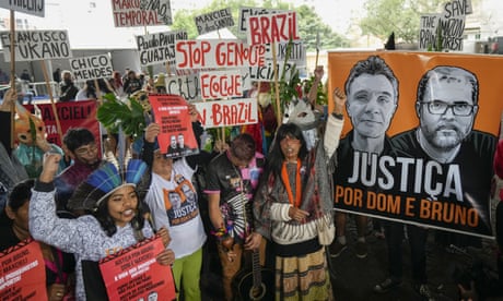 Three charged in Brazil with murder of Dom Phillips and Bruno Pereira