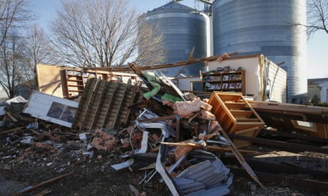 Tornadoes and storms that hit US were a derecho, says National Weather Service