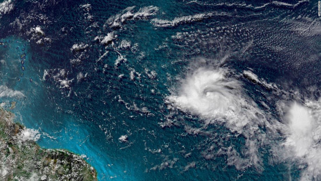 Tropical Storm Bret is forecast to become a hurricane by Wednesday