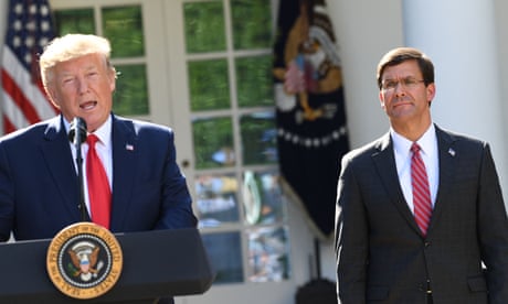 Trump attacks ‘weak’ Mark Esper after ‘missiles into Mexico’ memoir claim