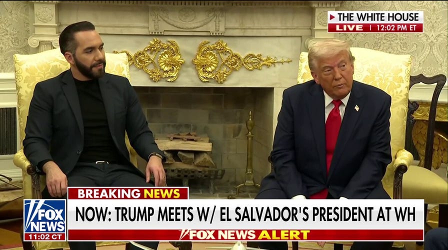 Trump, officials have tense exchange with CNN reporter over deportation of El Salvadoran national