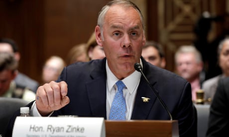 Trump’s interior secretary misused position and lied to ethics official, watchdog says