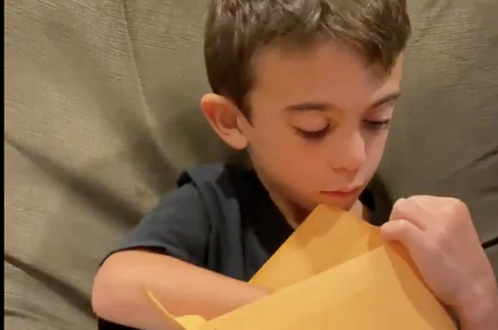 Trump Sends Touching Letter To Boy With Rare Disorder, His Reaction Is Priceless