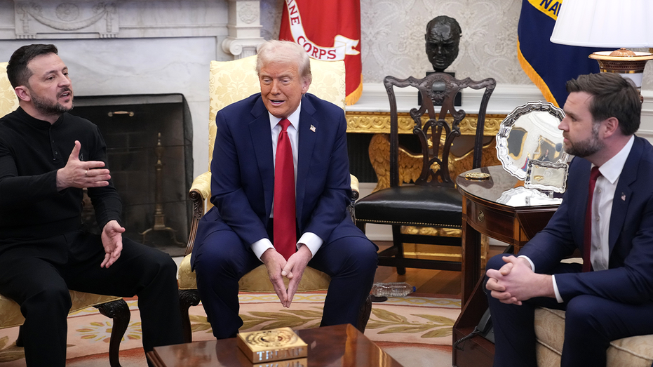 Trump, Vance and Zelenskyy spar over Russian war in tense exchange: 'Very disrespectful'