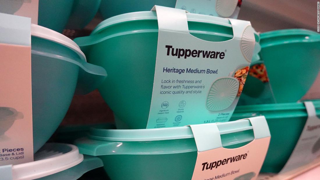 Tupperware shares are up 165% this week as meme stock mania takes hold