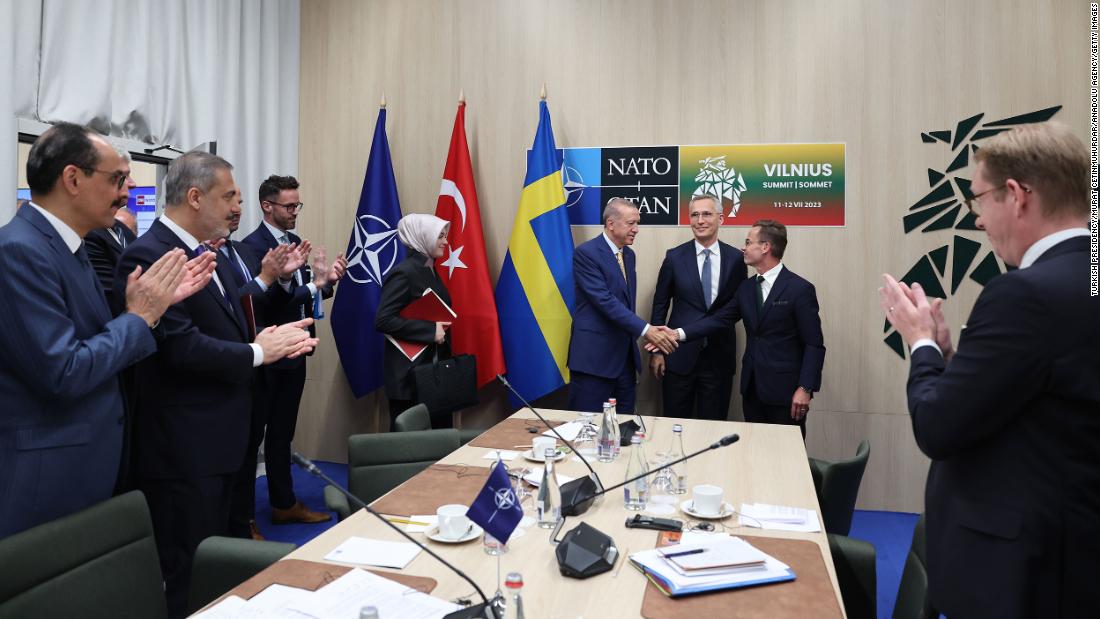 Turkey has agreed to back Sweden's NATO bid, alliance chief says