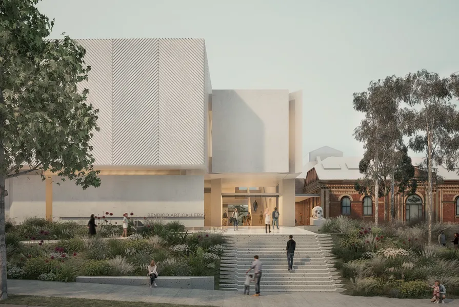 Updated designs unveiled for Bendigo Art Gallery redevelopment
