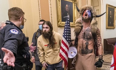 US Capitol rioter who wore horned headdress sentenced to 41 months