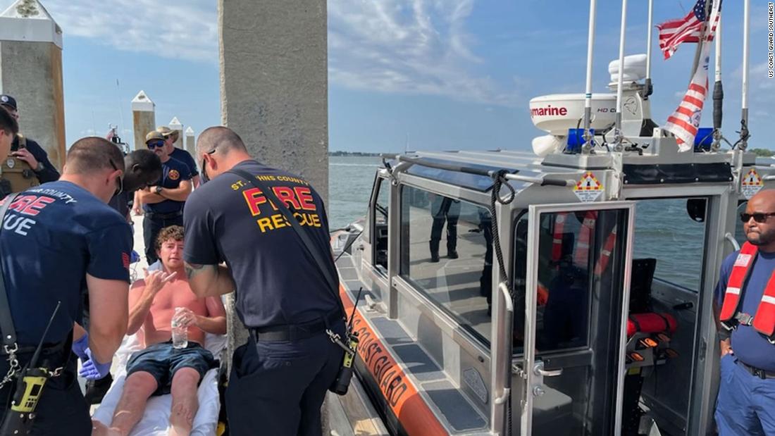 US Coast Guard rescues 25-year-old man more than a day after he went missing off Florida coast