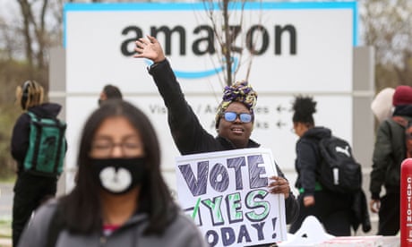 US judge orders Amazon to �cease and desist� anti-union retaliation
