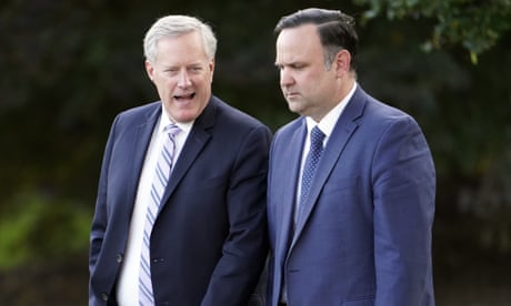 US justice department declines to charge former Trump officials Meadows and Scavino with contempt of Congress