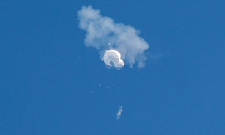 War of words over downed Chinese spy balloon continues as US searches for debris