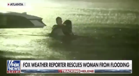 WATCH: Fox Reporter Saves Woman From Flooding Car As Hurricane Surges On Atlanta Street