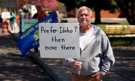 ‘We don’t have a democracy’: why some Oregonians want to join Idaho