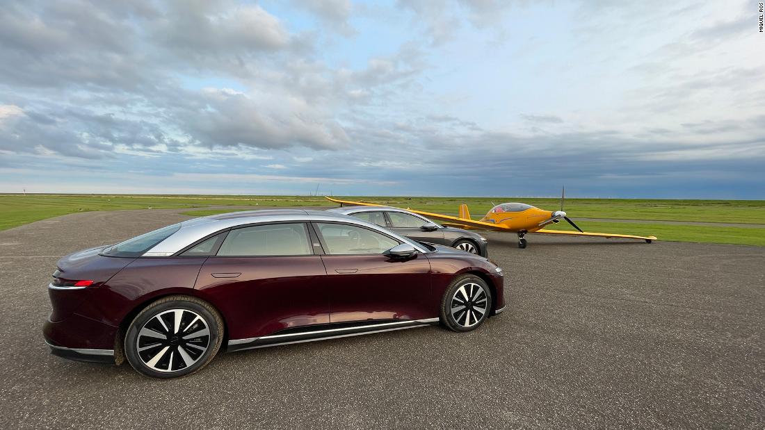 When is a car faster than a plane? When it's electric