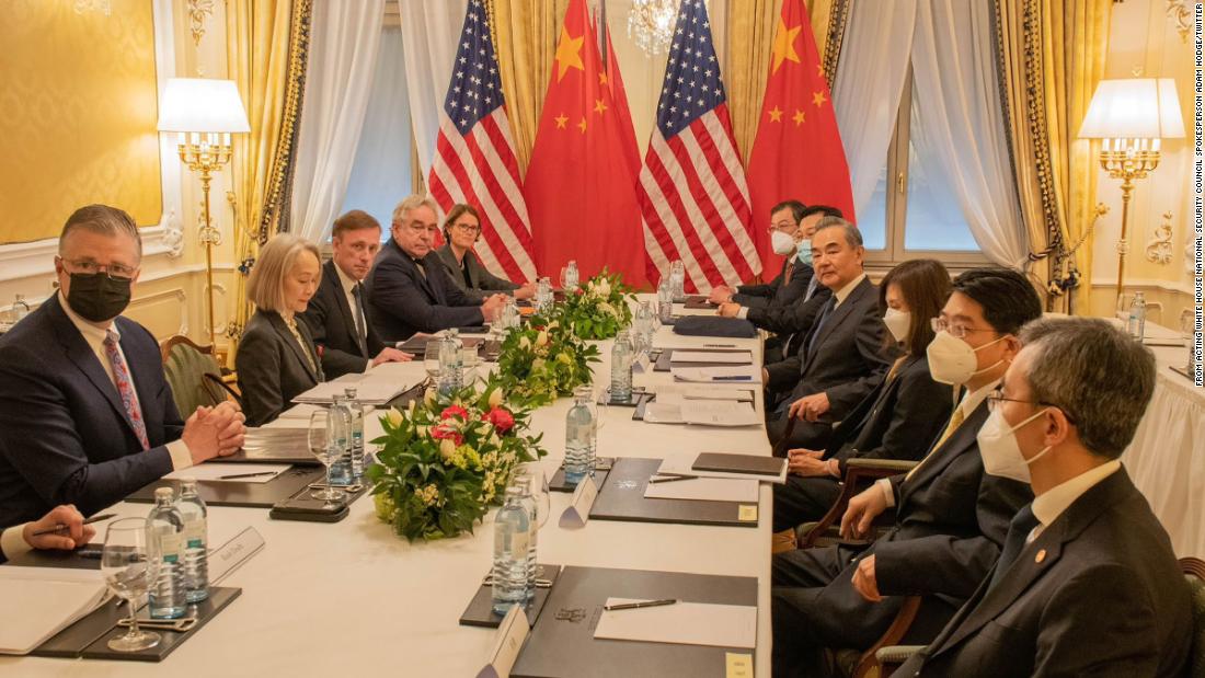 White House national security adviser met with top Chinese official in highest US-China engagement since spy balloon incident