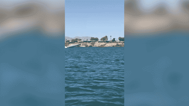 Wild video shows speedboat crash after flying through air at popular Arizona lake