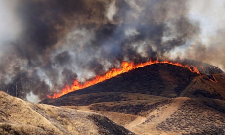 Wildfires erupt across California as sweltering heatwave engulfs state