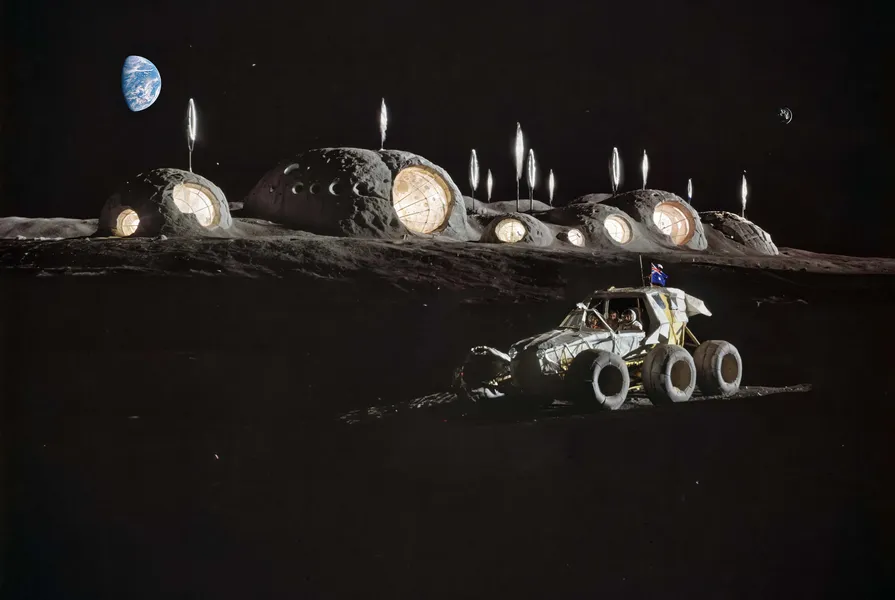 Winning designs speculate on future lunar habitats