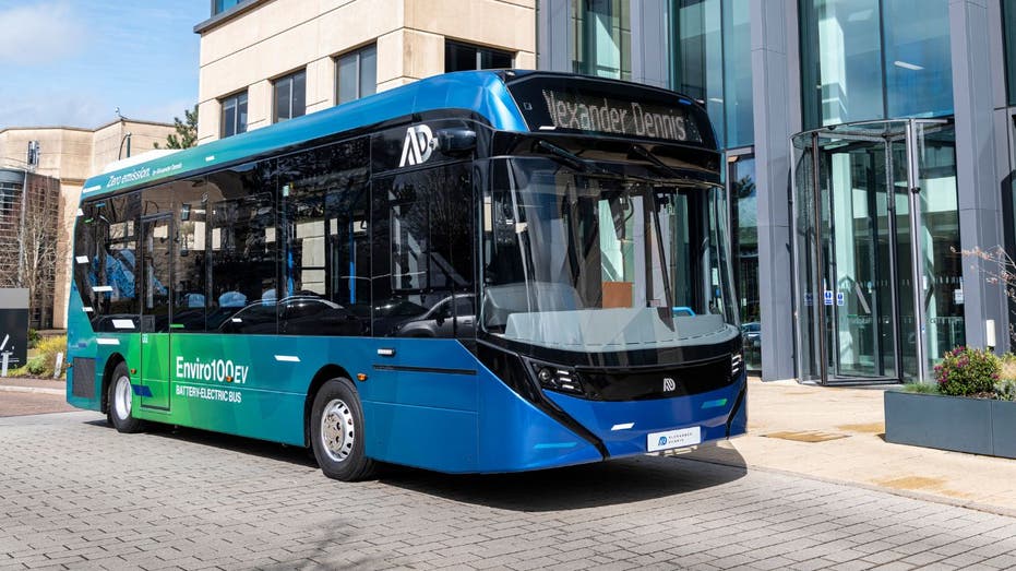 Would you hop on this driverless electric city bus?