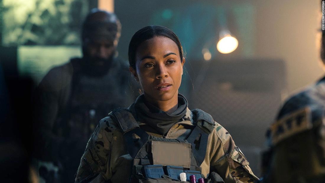 Zoe Saldana takes point in 'Special Ops: Lioness'